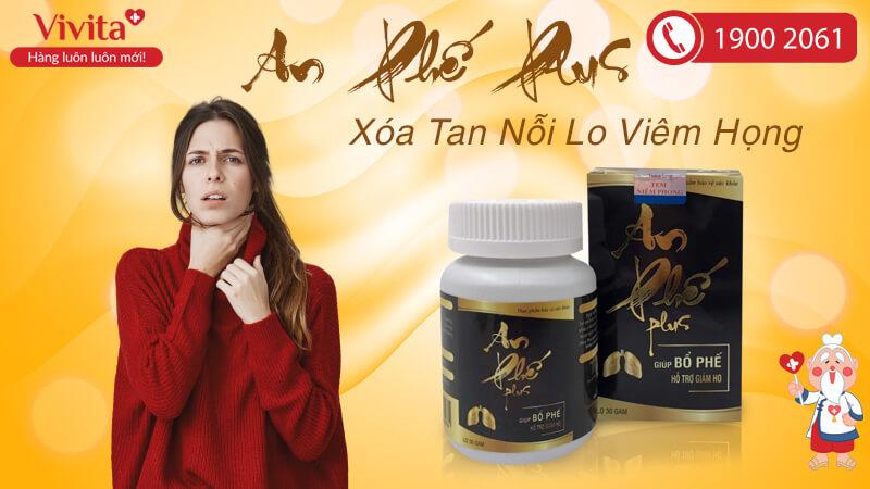Viên Uống An Phế Plus Hỗ Trợ Điều Trị Viêm Họng (Hộp 30g)