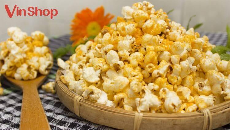 Bắp rang bơ bao nhiêu calo? Cách ăn không lo tăng cân