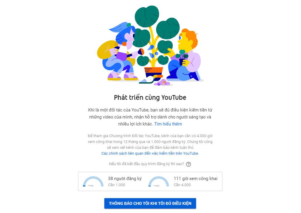 Hướng dẫn cách bật kiếm tiền YouTube từ A - Z cho người mới