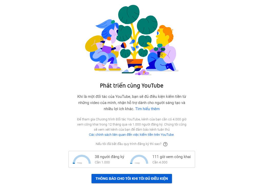 Bật kiếm tiền Youtube: Kênh của bạn đã đủ điều kiện chưa?