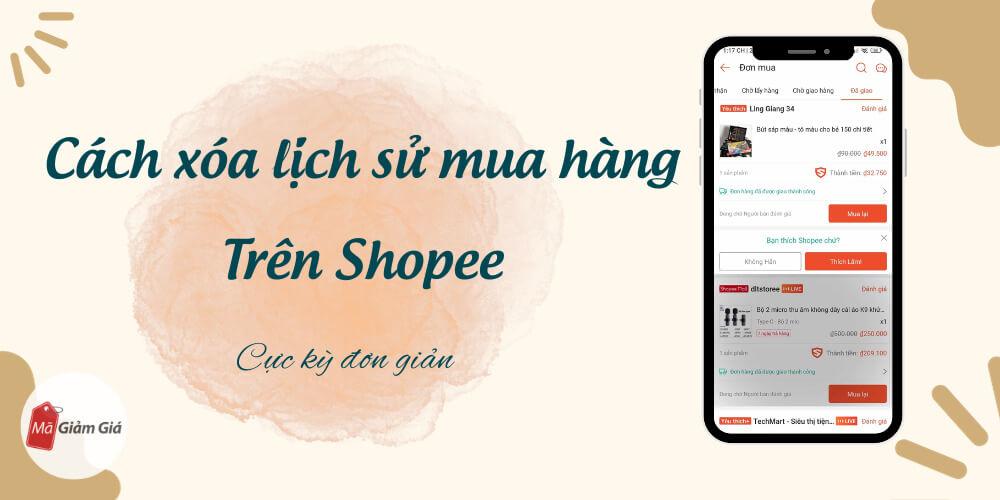 Cách xóa mã voucher đã lưu trên Shopee siêu dễ