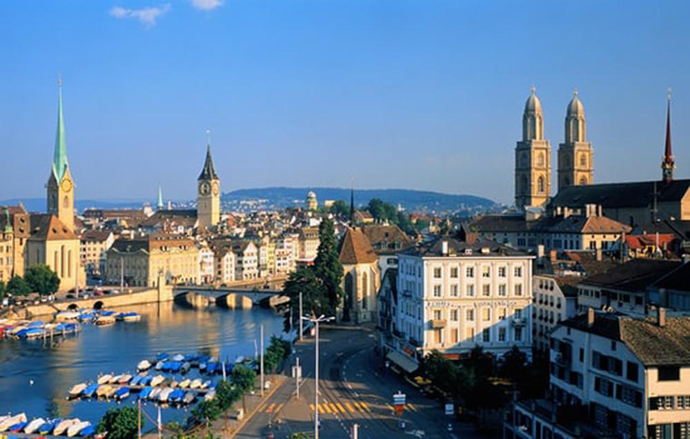 Khám phá vẻ đẹp thành phố Zurich ở Thụy Sĩ