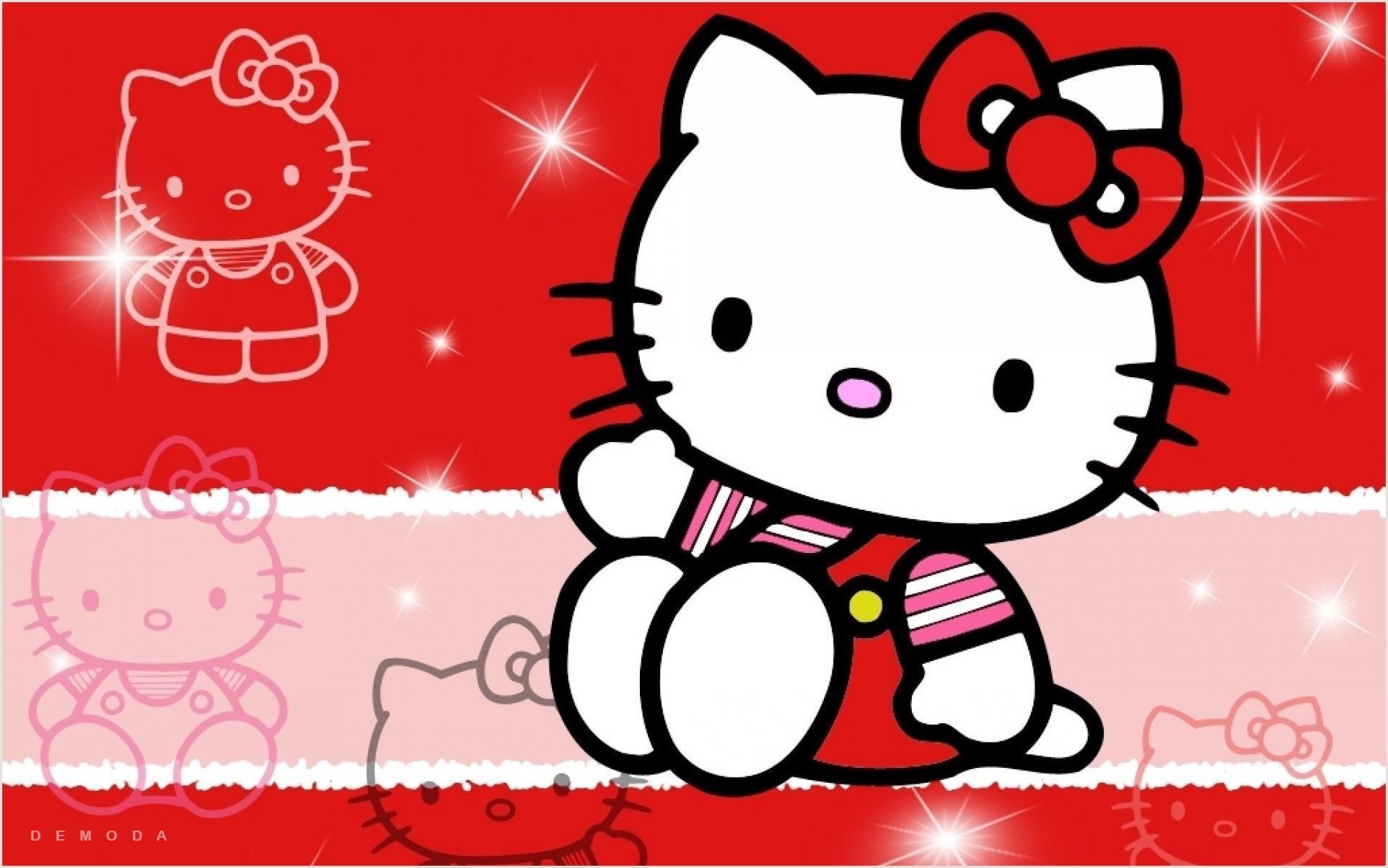 Bức tranh tô màu Hello Kitty