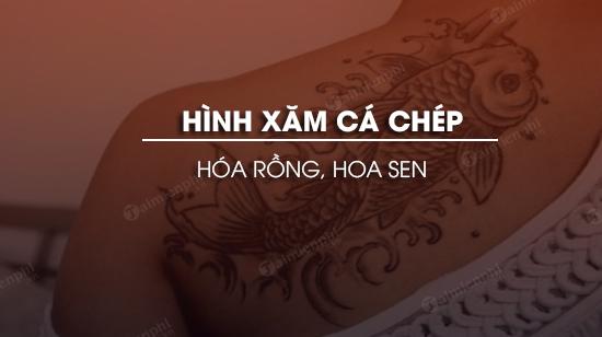 Nghệ thuật xăm hình cá chép