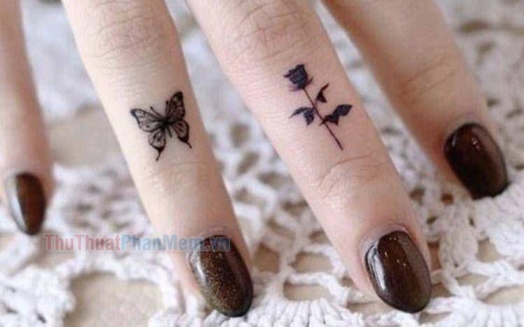 Top 50+ Mẫu xăm con bướm mini ở tay đẹp nhất 2024