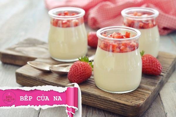Cách làm panna cotta đơn giản tại nhà