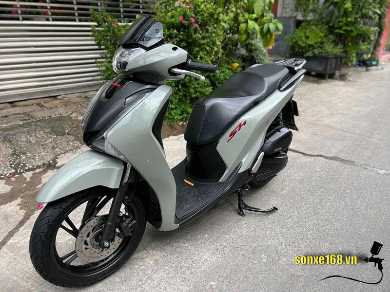 Làm Mới Chiếc Xe SH 150 Màu Xanh Xi Măng: Tạo Dấu Ấn Cá Nhân Độc Đáo