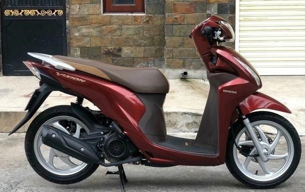 Bảng giá xe ga Honda Vision mới nhất tháng 11/2021