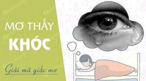 Nằm mơ thấy khóc