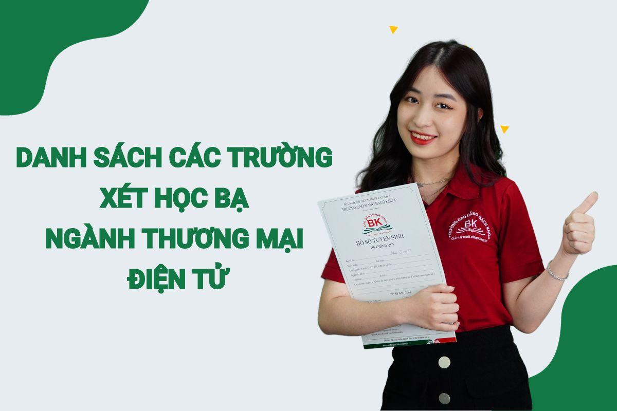 Danh sách những trường đào tạo thương mại điện tử hàng đầu