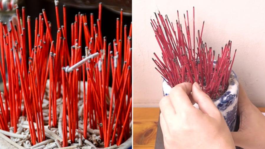 Cách tỉa chân nhang ngày ông Công ông Táo đúng và chuẩn nhất