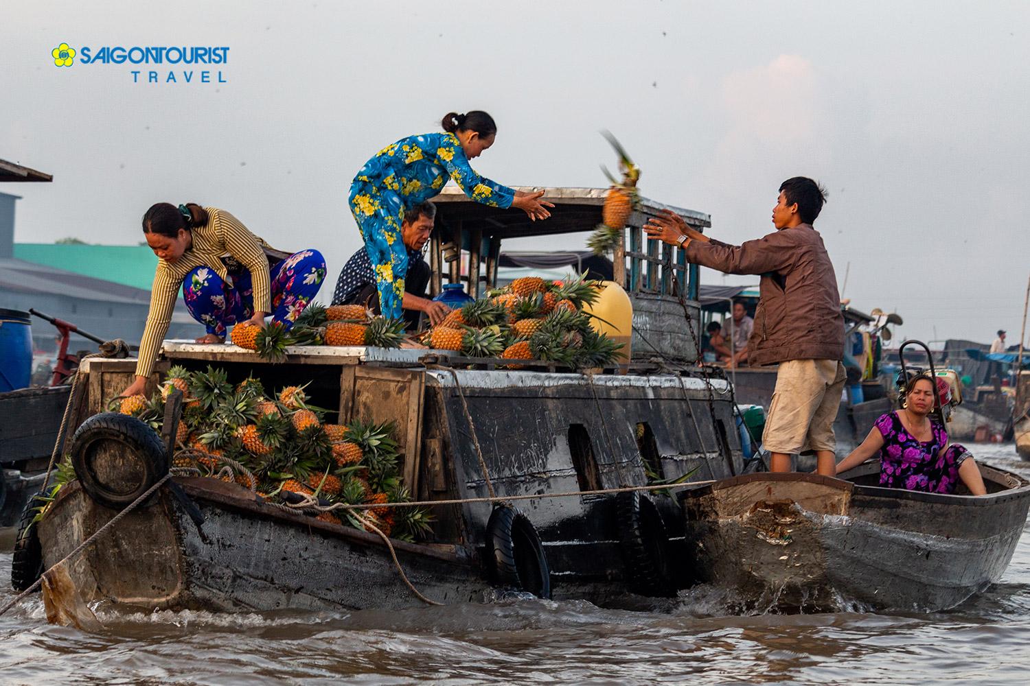 Tour Chợ Nổi Cái Răng - Khu Du Lịch Cồn Sơn