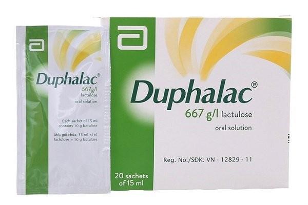 Những điều cần biết về thuốc trị táo bón Duphalac (lactulose)