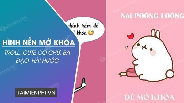 Hinh nen mo khoa troll