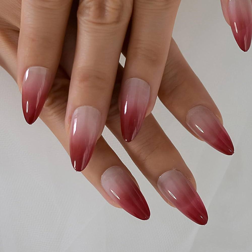 Nail đi biển màu ombre