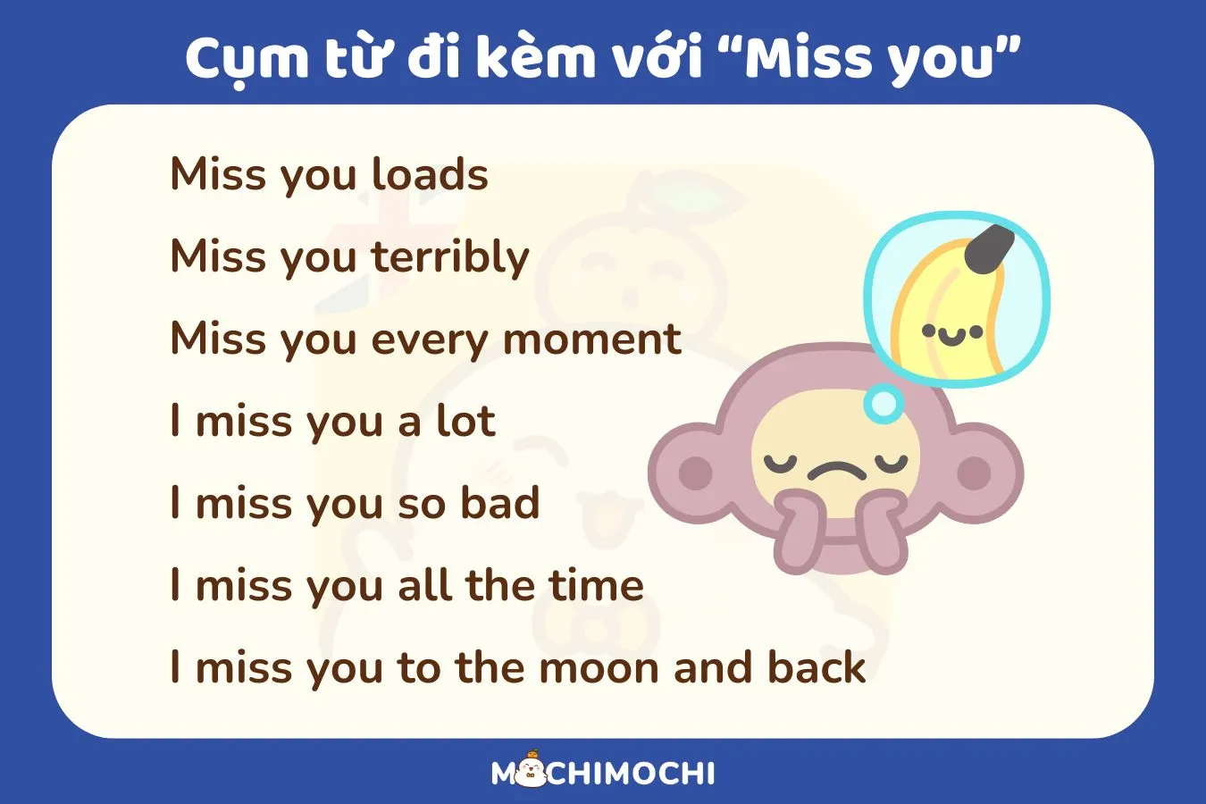 i miss you là gì