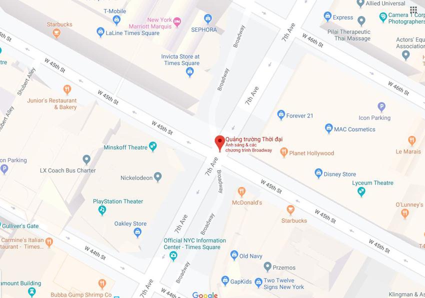 Quảng trường Thời Đại: 5 sự thật thú vị về giao lộ sầm uất nhất New York