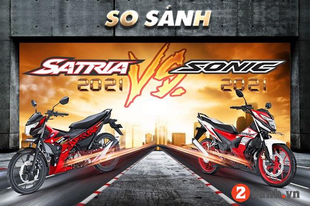 Mua Honda Sonic hay Suzuki Satria đáng tiền hơn?
