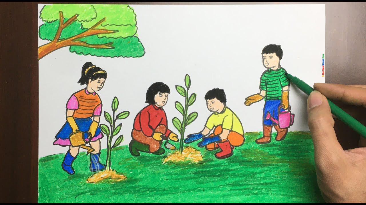 Vẽ Tranh Cuộc Sống, Sinh Hoạt, Vui Chơi Đơn Giản Và Thú Vị