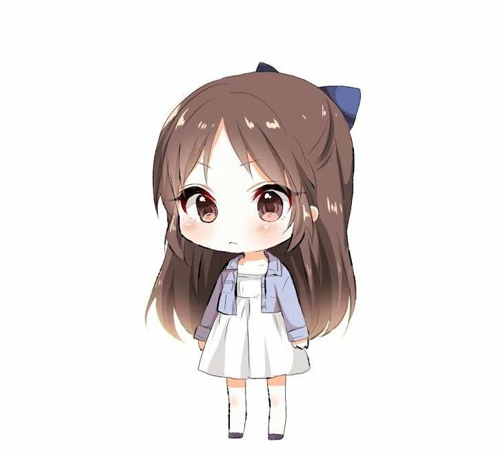 Hình ảnh chibi cung Bảo Bình nữ