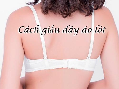 cách giấu dây áo lót