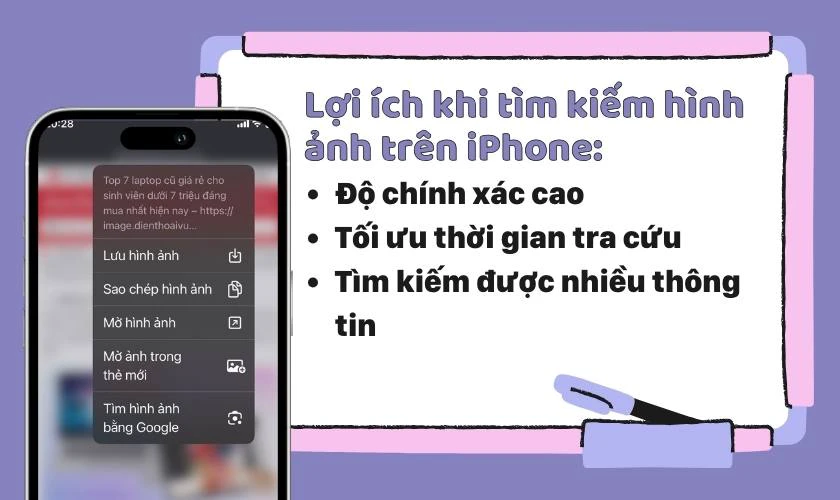 Mẹo tìm kiếm bằng hình ảnh trên iPhone dễ và đơn giản nhất