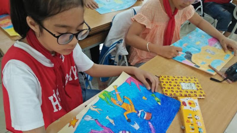 cách vẽ ý tưởng trẻ thơ