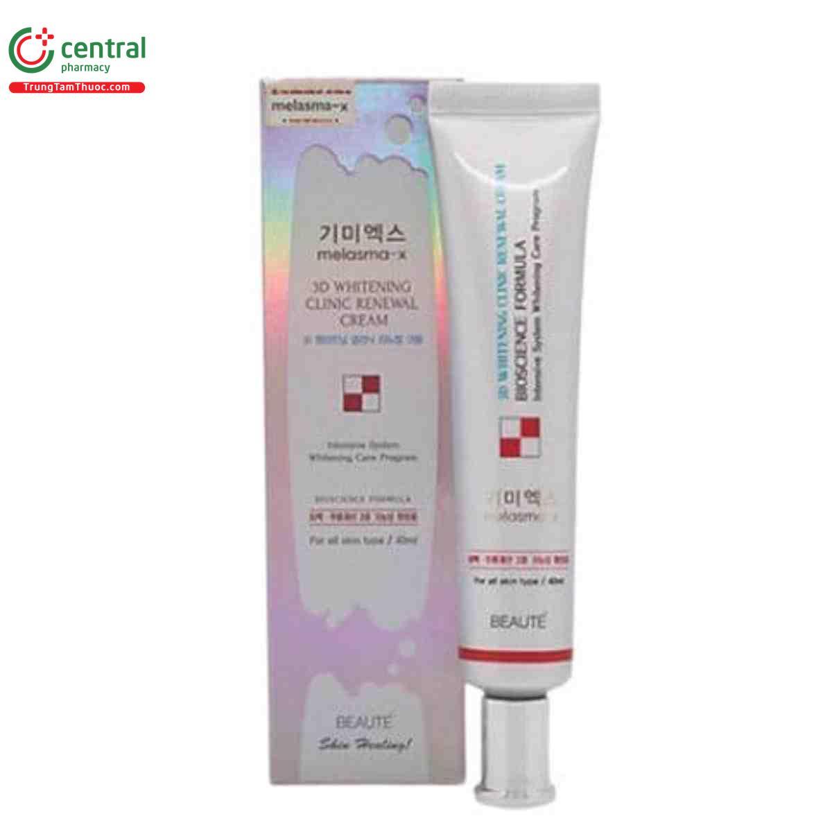 Melasma-X 3D Whitening Clinic Cream