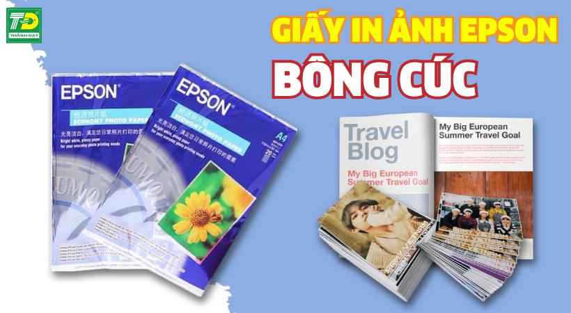 Giấy In Ảnh Epson Bông Cúc