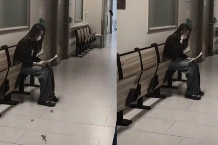 Sự thật đau lòng về bức ảnh cô gái khóc nghẹn ở hành lang bệnh viện