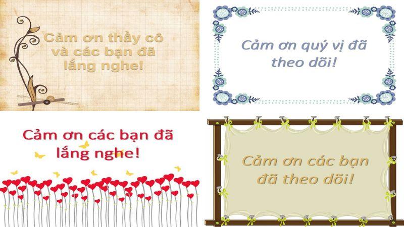 hình nền powerpoint cảm ơn cuối slide