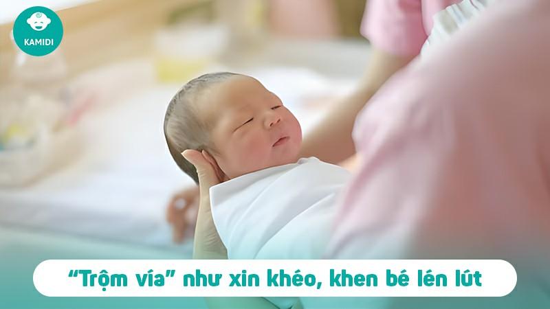 Trộm vía là gì? Vì sao phải dùng từ trộm vía để khen trẻ nhỏ?