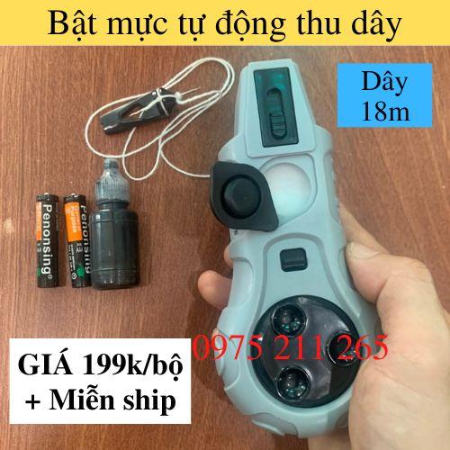 Thước bật mực tự động dài 18m, dây búng mực xây dựng
