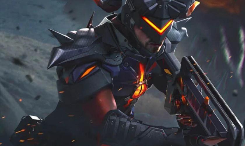 Nhân vật nữ Free Fire ngầu lột xác trong trang phục huyền thoại 4K