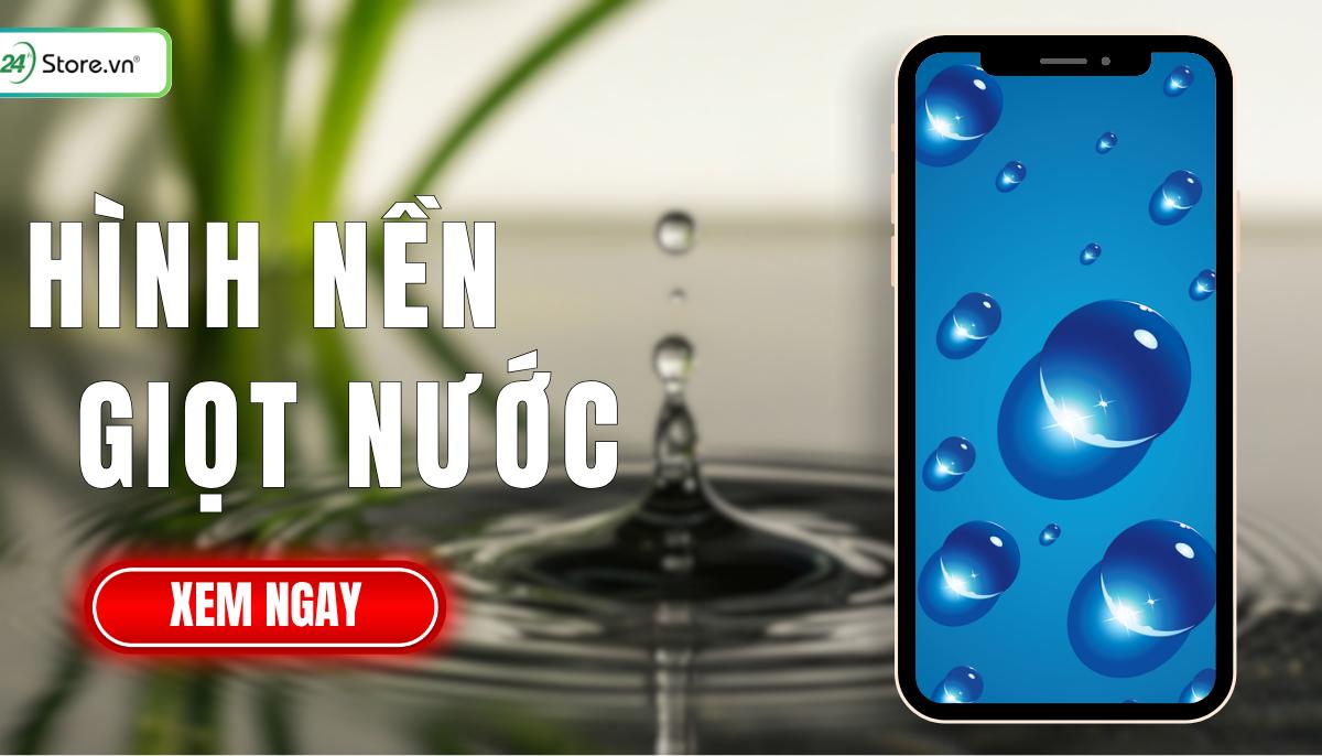 hình nền giọt nước