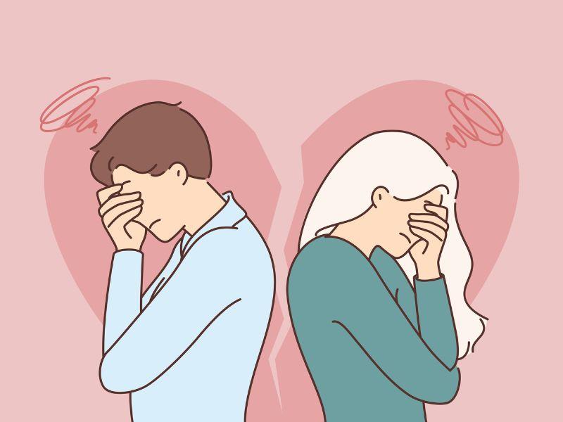 người yêu phản bội, rạn nứt tình cảm