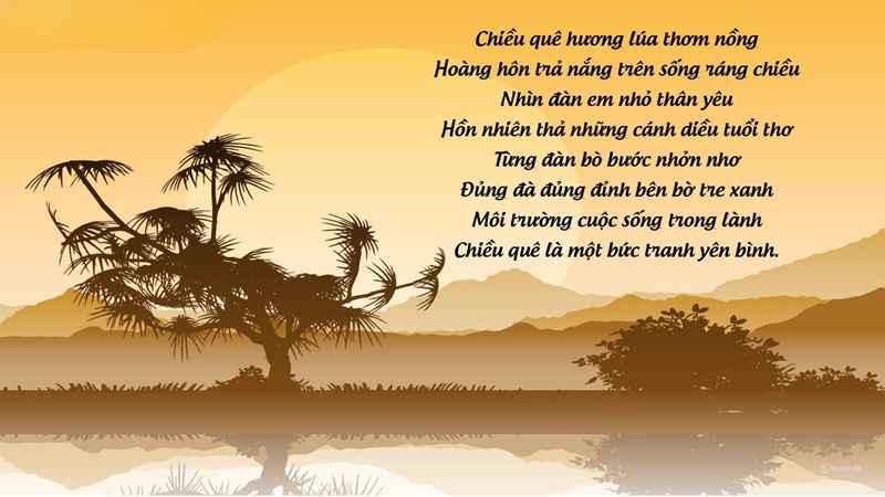 20++ câu thơ nói về quê hương sâu sắc, ý nghĩa nhất