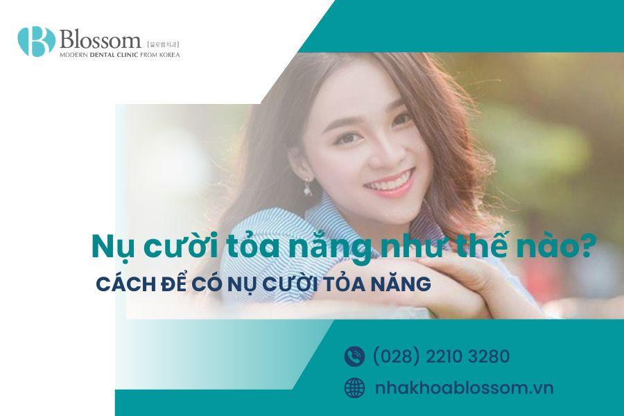 nu cuoi toa nang la nhu the nao