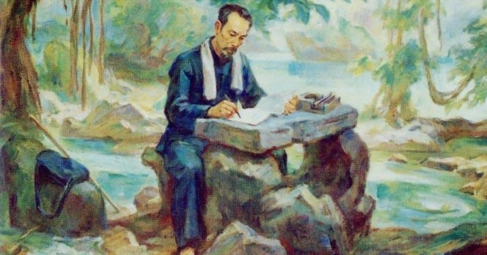 Văn mẫu lớp 9: Phân tích bài thơ Tức cảnh Pác Bó của Hồ Chí Minh                                   2 Dàn ý & 21 mẫu hay nhất (Sơ đồ tư duy)