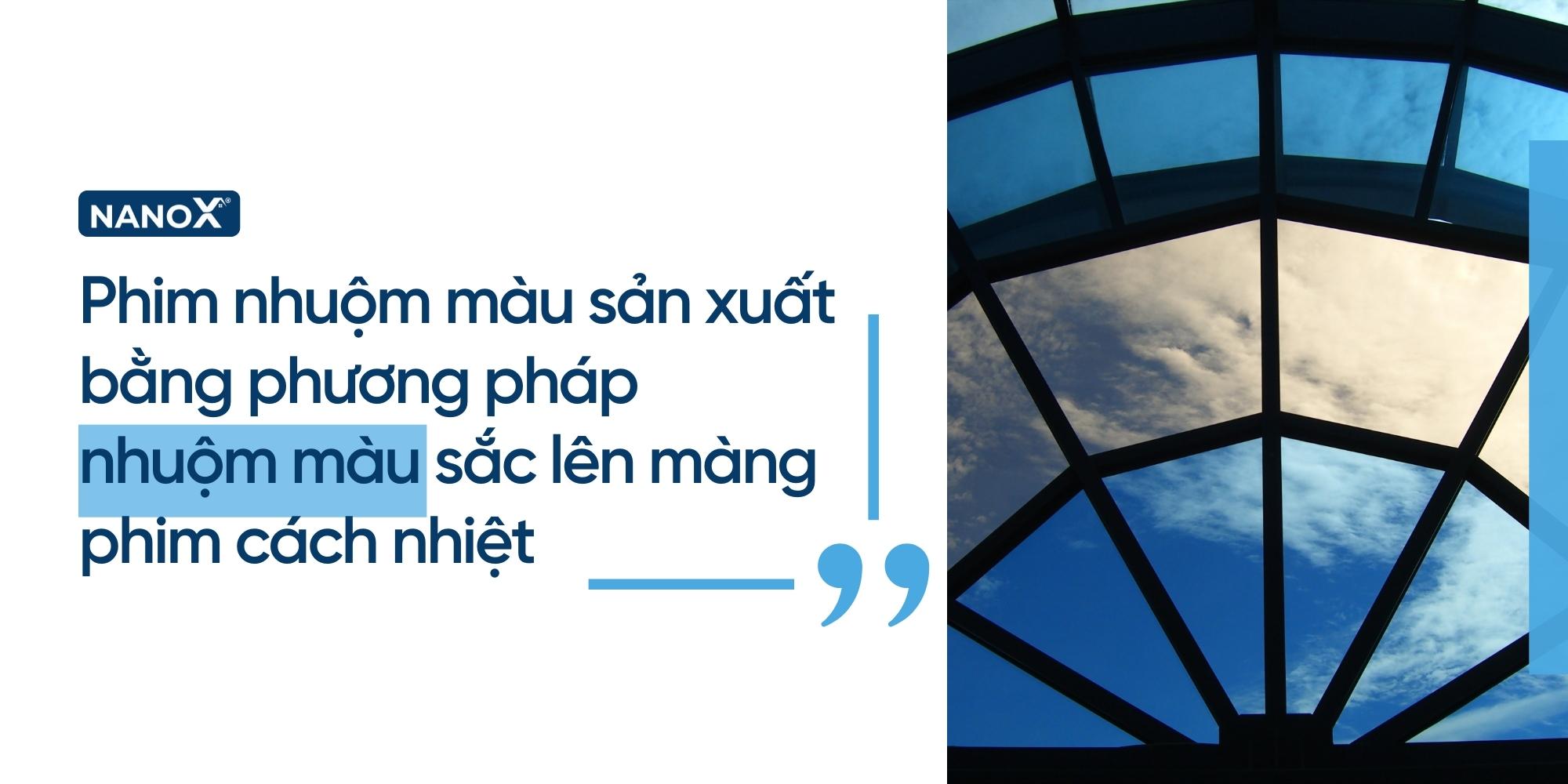 Phim có màu sắc bằng cách ứng dụng phương pháp nhuộm màu
