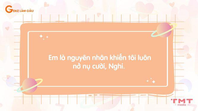 82+ Câu thả thính tên Nghi hay, ngọt ngào, ấn tượng, ý nghĩa
