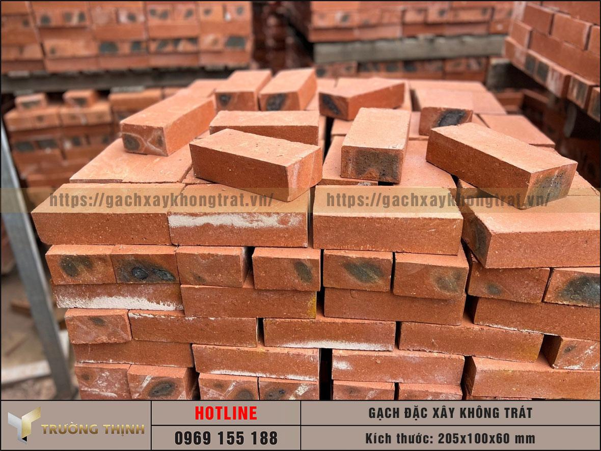 Gạch đặc xây không trát Thiện Chí 205x100x60 giá rẻ