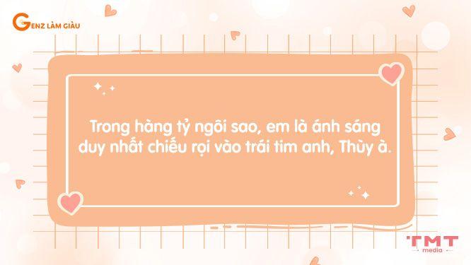 134+ Câu thả thính tên Thùy, Thúy, Thủy hay nhất bạn trẻ yêu thích