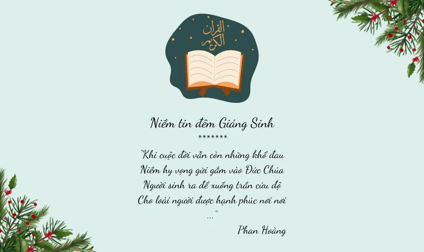 99+ bài thơ Noel, thơ giáng sinh ấm áp, ý nghĩa