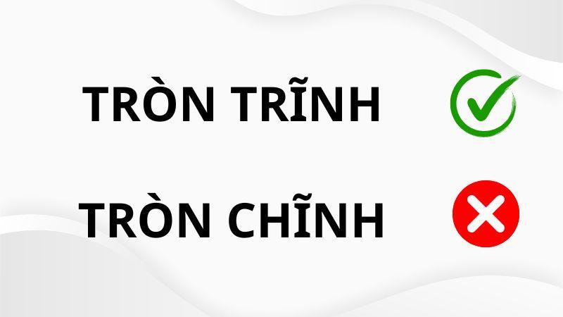 Tròn trĩnh hay tròn chĩnh đúng chính tả?