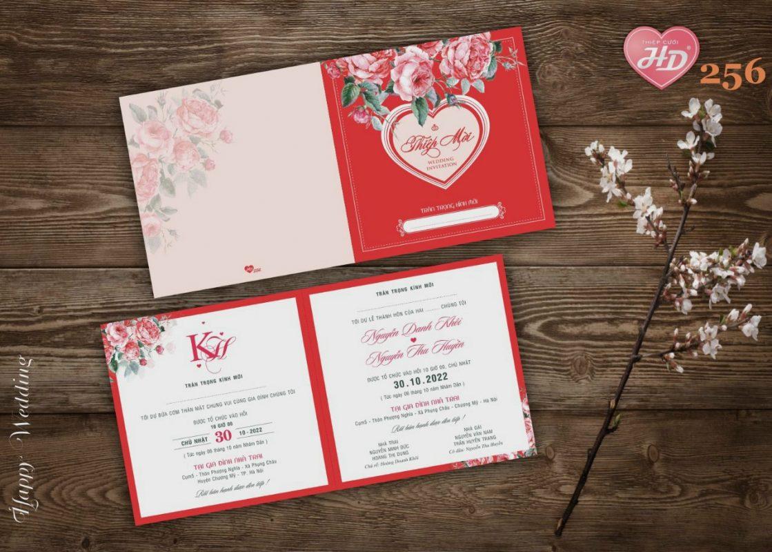 In Thiep Cươi Đẹp, Giá Rẻ Hà Nội, Giá In Chỉ Từ 800đ/chiếc | In Thiệp Cưới tại Hà Nội, Đông Anh, Mê Linh, Sóc Sơn