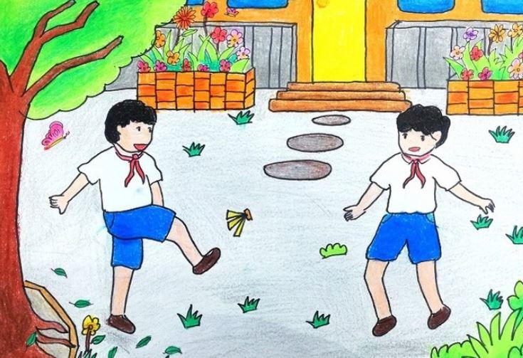 Kể về một hoạt động thể thao hoặc một trò chơi em đã tham gia ở trường lớp 2