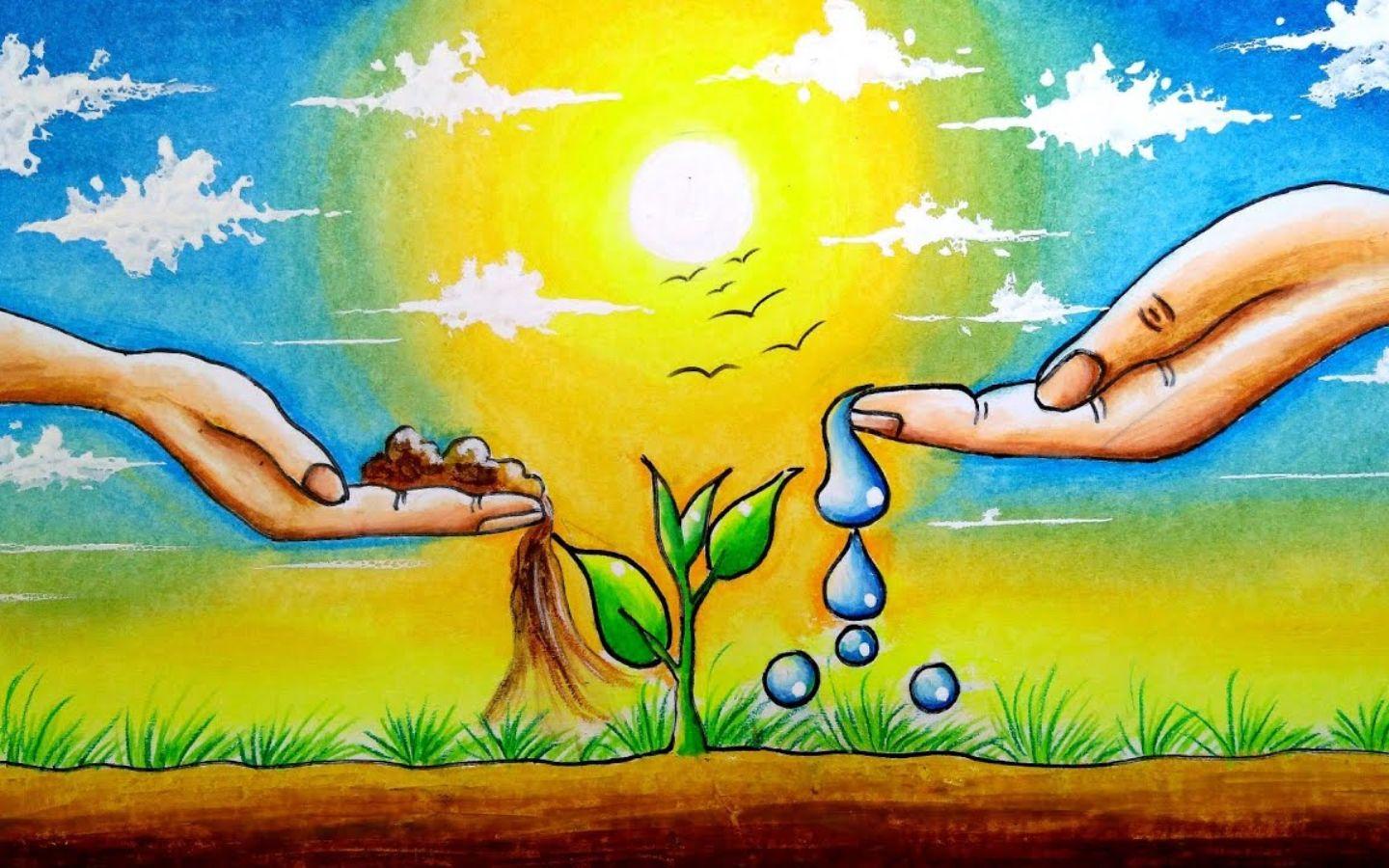 Nâng niu mầm sống Trái Đất