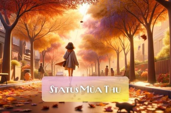 Caption ngắn mùa thu, status mùa thu