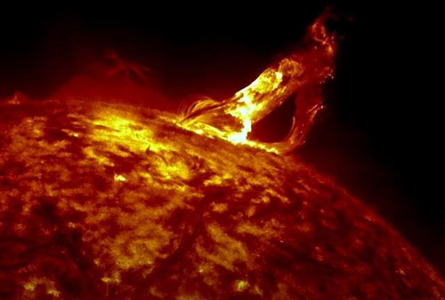 Bão Mặt trời ảnh hưởng không nhỏ đến Trái đất.